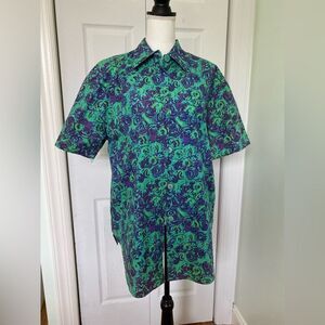 Oversized Vintage Button Down Blouse